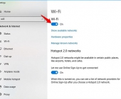 Cách cài đặt kết nối wifi cho các loại laptop 