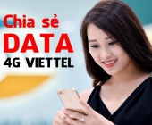 Cách chia sẻ dung lượng data 4GB